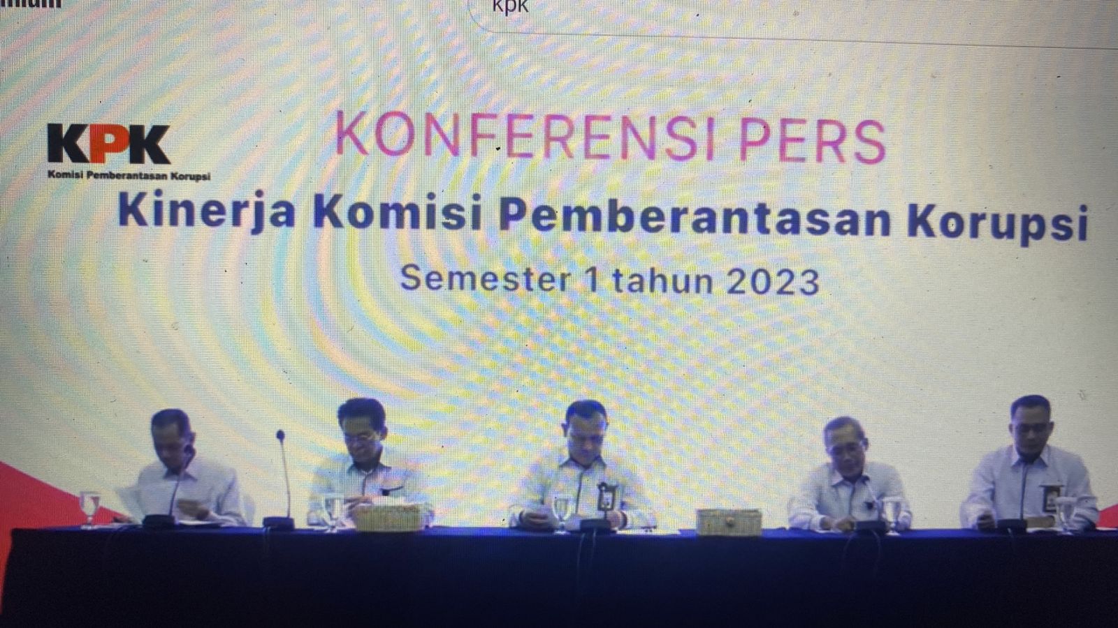 Semester I 2023, KPK Terima 2.707 Laporan Dugaan Tipikor | Detikdata